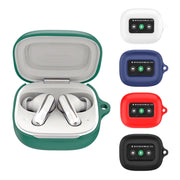 For JBL Live Beam 3 Wireless Bluetooth Earphones Silicone Protective Case(Dark Green)