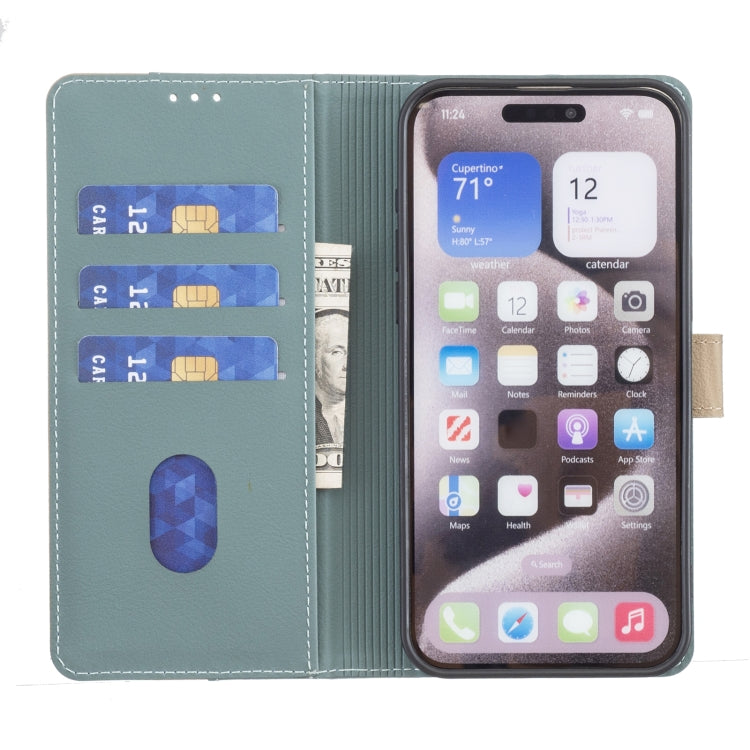 For Google Pixel 9 Color Matching RFID Anti-theft Leather Phone Case(Green)