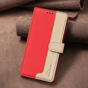 For Google Pixel 9 Color Matching RFID Anti-theft Leather Phone Case(Red)