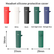 For Anker Soundcore A30i Wireless Earphone Silicone Protective Case(Black)