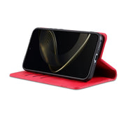 For Samsung Galaxy S25 Ultra 5G AZNS Magnetic Calf Texture Flip Leather Phone Case(Red)