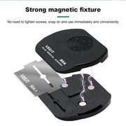 BEST VBST-80A 8 in 1 Stainless Steel Multipurpose Magnetic Double-sided Glue Removal Scraper Set