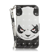 For Xiaomi Redmi K70 Pro / K70 3D Colored Flip Leather Phone Case(Angry Bear)