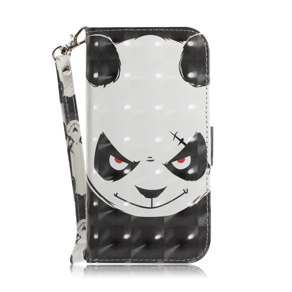 For Xiaomi Redmi K70 Pro / K70 3D Colored Flip Leather Phone Case(Angry Bear)