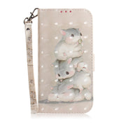 For Xiaomi Redmi K70 Pro / K70 3D Colored Flip Leather Phone Case(Squirrels)