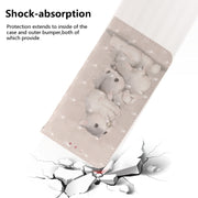 For Xiaomi Redmi K70 Pro / K70 3D Colored Flip Leather Phone Case(Squirrels)