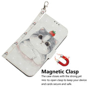 For Xiaomi Redmi K70 Pro / K70 3D Colored Flip Leather Phone Case(Cute Cat)