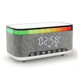 AEC S300 Portable 10W Power Multifunction Bluetooth Speaker Alarm Clock Wireless Charger(White) - free shipping - PMC Jewellery - Order now!
