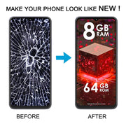 For itel A60s OEM LCD Screen with Digitizer Full Assembly