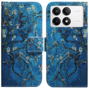 For Xiaomi Redmi K70 Pro / K70 Coloured Drawing Flip Leather Phone Case(Apricot)