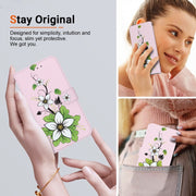 For Xiaomi Redmi K70 Pro / K70 Crystal Texture Colored Drawing Leather Phone Case(Lily)