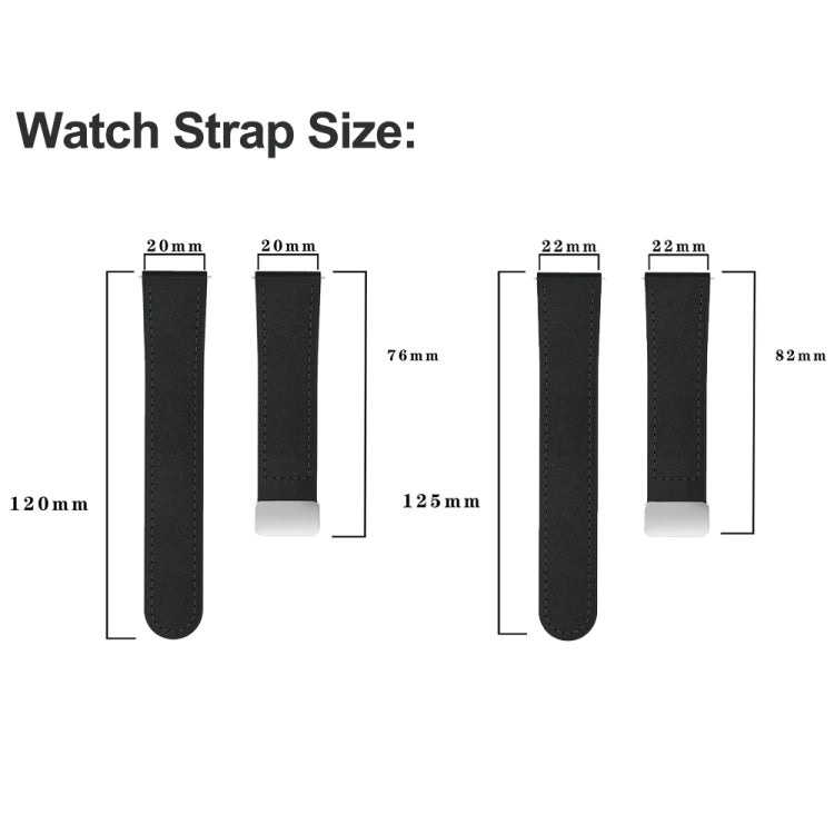 22mm Magnetic Silver Buckle Silicone Leather Watch Band(Pink)
