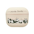 For AirPods 3 Panda Pattern Earbuds Box Frosted TPU Case(Panda Family) - For AirPods 3 by PMC Jewellery | Online Shopping South Africa | PMC Jewellery | Buy Now Pay Later Mobicred
