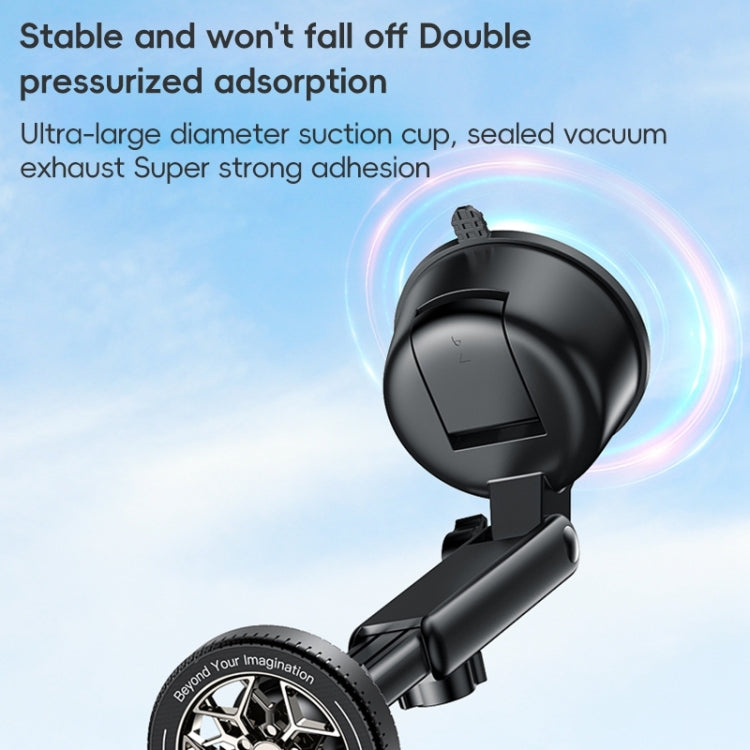 Yesido C266 Magesafe Magnetic Car Holder(Black)