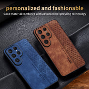 For Samsung Galaxy S25 Ultra 5G AZNS 3D Embossed Skin Feel Phone Case(Black)