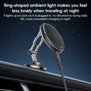 Yesido C306 15W Car Magnetic Wireless Charging Holder(Black)