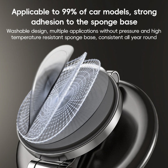Yesido C306 15W Car Magnetic Wireless Charging Holder(Black)
