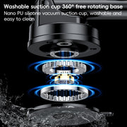 Yesido C307 15W Suction Cup Car Wireless Charging Holder(Black)