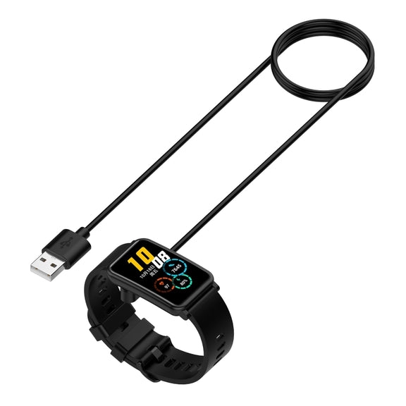 For Huawei Band 10 / 9 / Honor ROSSINI 2i USB-A Port Smart Watch Charging Cable(Black)