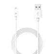 For Huawei Band 10 / 9 / Honor ROSSINI 2i USB-A Port Smart Watch Charging Cable(White) - Charger by PMC TechLife | Online Shopping South Africa | PMC TechLife | Buy Now Pay Later Mobicred