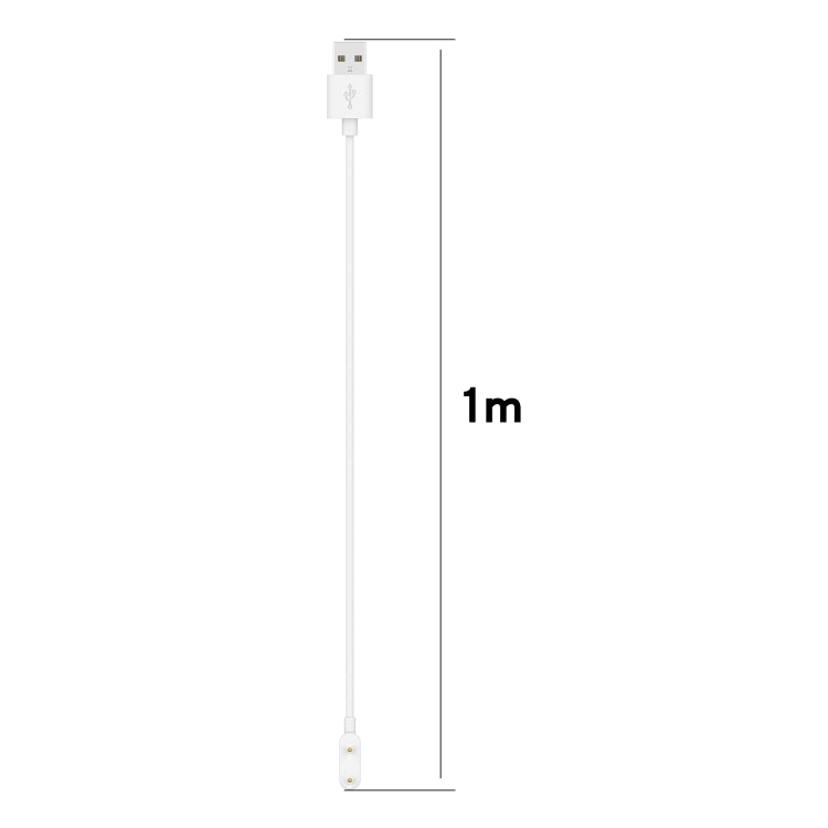 For Huawei Band 10 / 9 / Honor ROSSINI 2i USB-A Port Smart Watch Charging Cable(White)