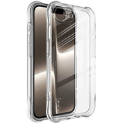 For iPhone 16e imak Shockproof Airbag TPU Phone Case(Transparent)