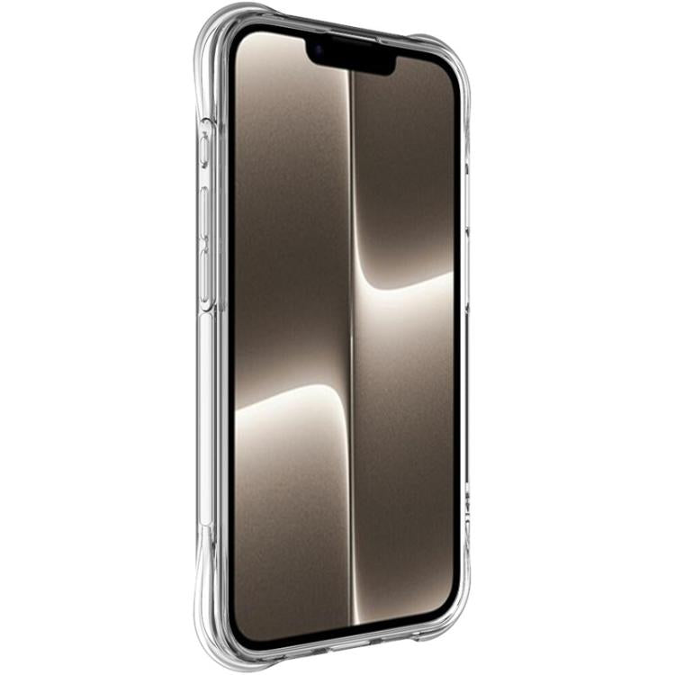 For iPhone 16e imak Shockproof Airbag TPU Phone Case(Transparent)