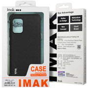 For iPhone 16 imak Shockproof Airbag TPU Phone Case(Transparent Black)