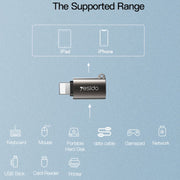 Yesido GS14 8 Pin to USB 3.0 OTG Adapter(Black)