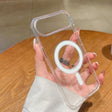 For iPhone 17 Air Large Hole Camera MagSafe Magnetic Clear Acrylic TPU Case(Transparent) - free shipping - PMc TechLife - Order now!