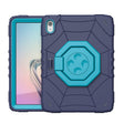 For iPad Air 11 2024 Spider Turntable Handle Stress Relief Tablet Case(Navy Blue Blue) - iPad Air 11 2024 Cases by PMC TechLife | Online Shopping South Africa | PMC TechLife | Buy Now Pay Later Mobicred