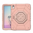 For iPad Air 11 2024 Spider Turntable Handle Stress Relief Tablet Case(Rose Gold) - iPad Air 11 2024 Cases by PMC TechLife | Online Shopping South Africa | PMC TechLife | Buy Now Pay Later Mobicred