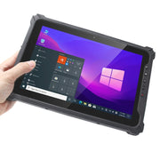 UNIWA WinPad W117 Rugged Tablet PC, 8GB+128GB, 10.1 inch Windows 11 Pro Intel Jasper Lake N5100 Quad Core, 4G Network(Black)