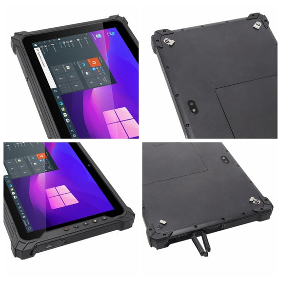 UNIWA WinPad W117 Rugged Tablet PC, 8GB+128GB, 10.1 inch Windows 11 Pro Intel Jasper Lake N5100 Quad Core, 4G Network(Black)