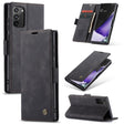 For Samsung Galaxy Note20 CaseMe Multifunctional Horizontal Flip Leather Case, with Card Slot & Holder & Wallet(Black) - Galaxy Note20 Cases by CaseMe | Online Shopping South Africa | PMC Jewellery | Buy Now Pay Later Mobicred