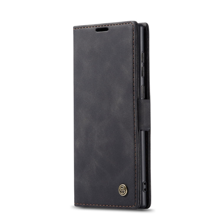For Samsung Galaxy Note20 CaseMe Multifunctional Horizontal Flip Leather Case, with Card Slot & Holder & Wallet(Black)