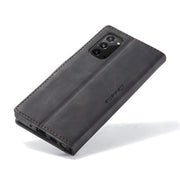 For Samsung Galaxy Note20 CaseMe Multifunctional Horizontal Flip Leather Case, with Card Slot & Holder & Wallet(Black)