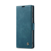 For Samsung Galaxy Note20 CaseMe Multifunctional Horizontal Flip Leather Case, with Card Slot & Holder & Wallet(Blue)