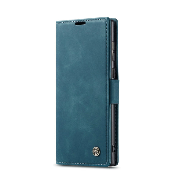 For Samsung Galaxy Note20 Ultra CaseMe Multifunctional Horizontal Flip Leather Case, with Card Slot & Holder & Wallet(Blue)