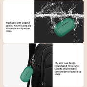 For Beats Solo Buds Wireless Earphones Silicone Protective Case(Matcha Green)