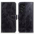 For Samsung Galaxy S25 Ultra 5G Retro Crazy Horse Texture Leather Phone Case(Black) - Galaxy S25 Ultra 5G Cases by PMC Jewellery | Online Shopping South Africa | PMC Jewellery | Buy Now Pay Later Mobicred