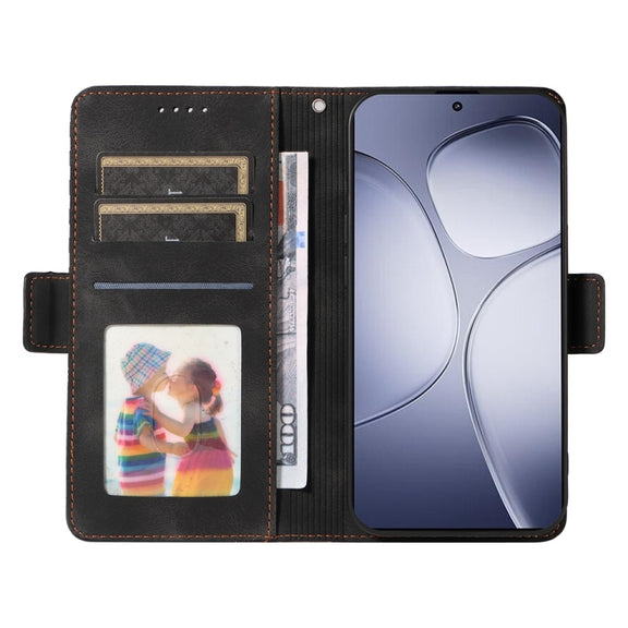 For Redmi K70 Ultra Embossed Rhombus Starry Leather Phone Case(Black)