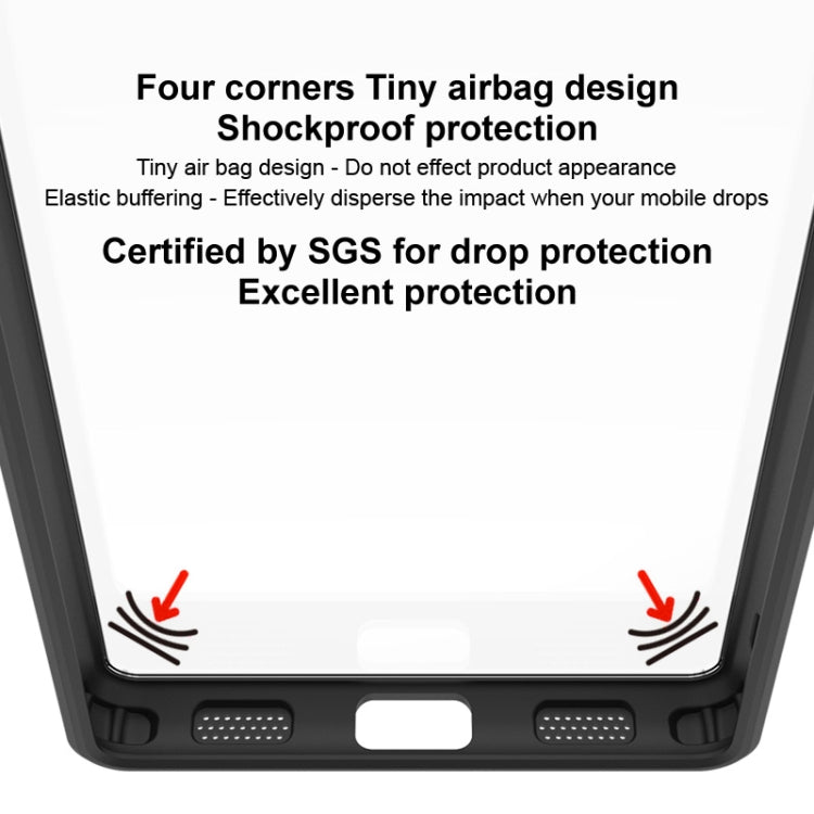 For Honor Magic6 Ultimate imak UX-9A Series Four-corner Airbag Shockproof Frosted PC Phone Case