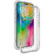 For iPhone 16 Pro Max IMAK Corrugated Texture Airbag TPU Phone Case(Transparent) - iPhone 16 Pro Max Cases by imak | Online Shopping South Africa | PMC TechLife | Buy Now Pay Later Mobicred