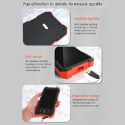 T21 4.5 inch IPS Color Screen 8mm Single Camera Split Hard Cable Industrial Endoscope, Length:5m(Black Red)