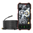 T21 4.5 inch IPS Color Screen 7.9mm Dual Camera Split Hard Cable Industrial Endoscope, Length:2m(Black Red) -  by PMC TechLife | Online Shopping South Africa | PMC TechLife | Buy Now Pay Later Mobicred