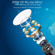 T21 4.5 inch IPS Color Screen 7.9mm Dual Camera Split Hard Cable Industrial Endoscope, Length:5m(Black Red)