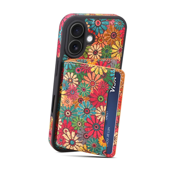 For iPhone 16 Plus MagSafe Detachable Card Slot Holder Phone Case(Green)