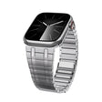 For Apple Watch SE 44mm Magnetic Stainless Steel Watch Band(Silver) - free shipping - PMc TechLife - Order now!