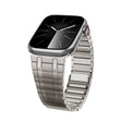 For Apple Watch SE 44mm Magnetic Stainless Steel Watch Band(Titanium Gold) - free shipping - PMc TechLife - Order now!